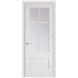 Masonite Artisan 6 Lite Over Panel Wood Interior Door (506)