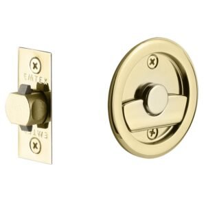 Tubular Round Privacy Pocket Door Lock