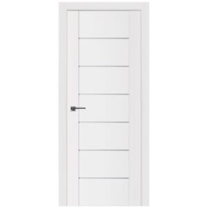 Nova Stile 009 Soft White Laminated Modern Interior Door