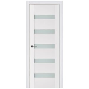 Nova Triplex 018 Soft White Laminated Modern Interior Door