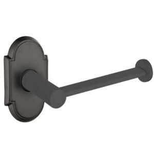 Modern Brass Collection Arched Tissue Holder by Emtek